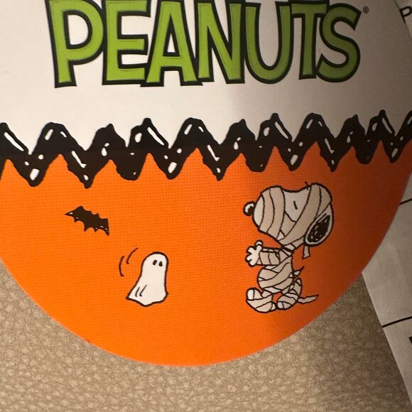 Peanuts Snoopy Dracula Vampire Pillow Sherpa Halloween NWT TikTok Viral 2025 - Picture 4 of 5